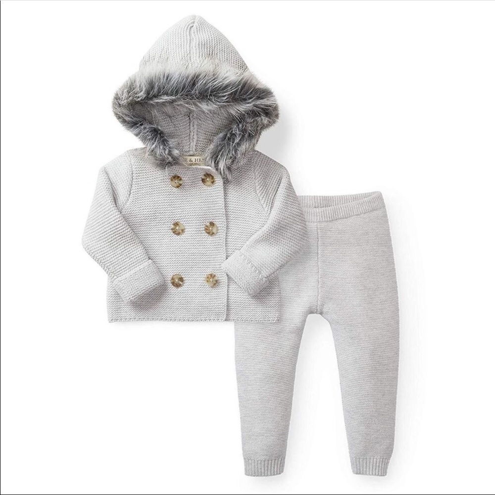 Baby sweater set